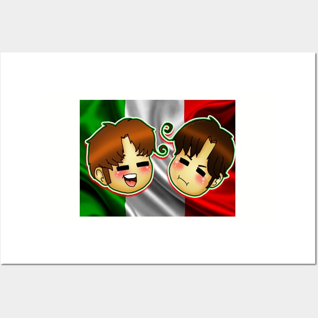 The Italy Brothers Wall Art by MrDiddles